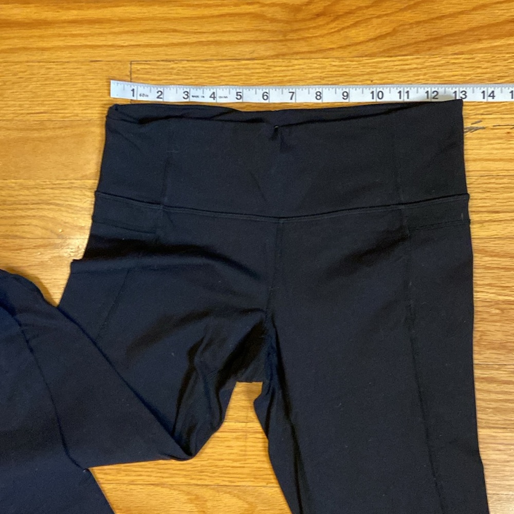Athleta Black Yoga Pants. Size S Tall - Picture 7 of 11